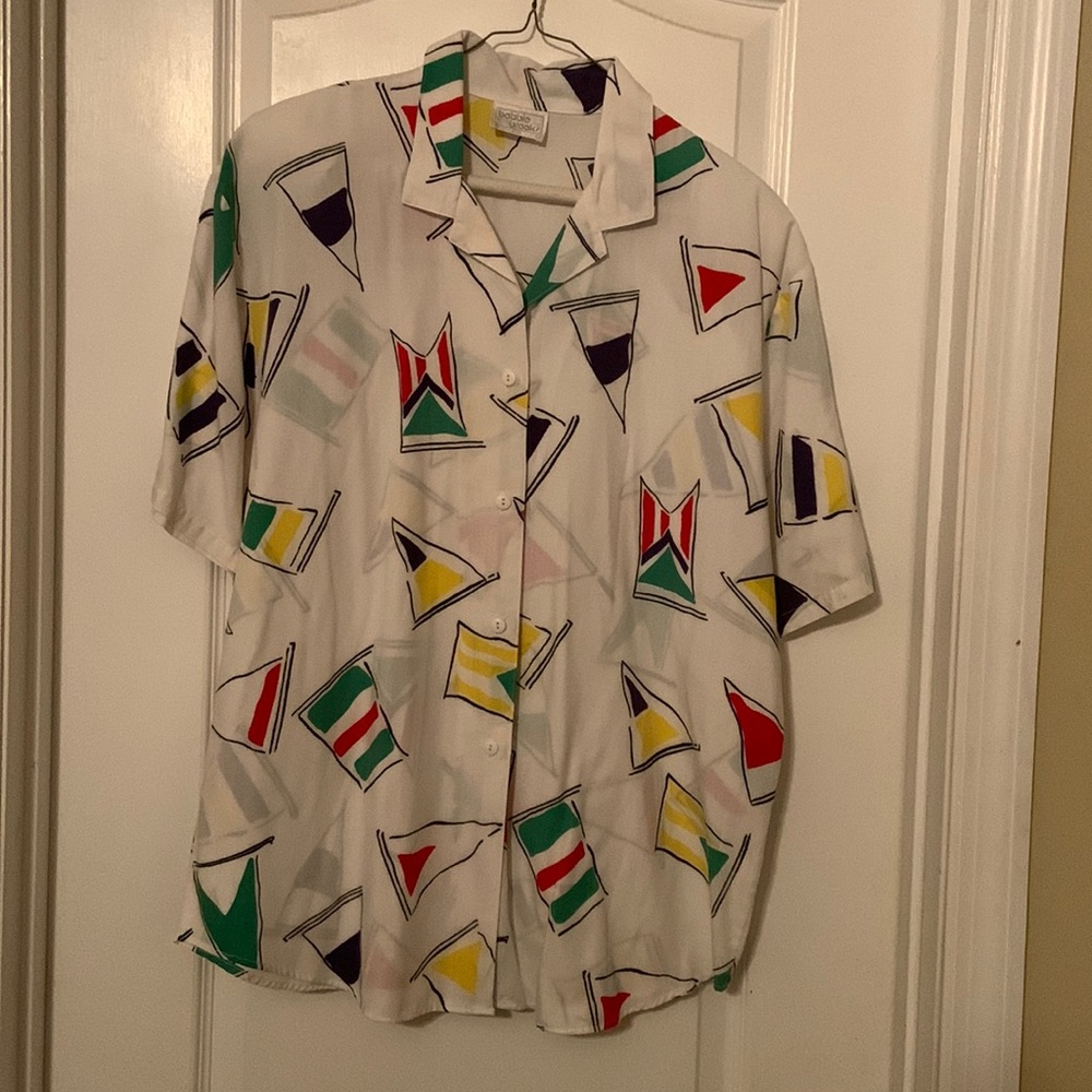 Bobbie Brooks ladies button up blouse